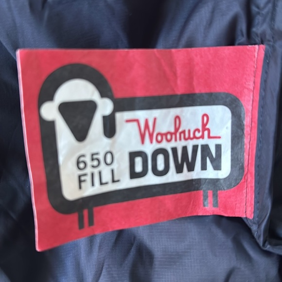 Woolrich navy bomber puffer-rare style - Picture 5 of 7